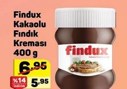 Findux Kakaolu Fındık Kreması