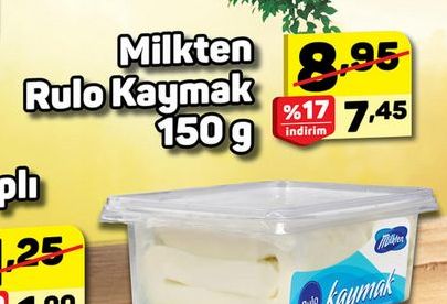 Milkten Rulo Kaymak