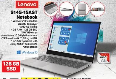 Lenovo S145-15AST Notebook