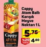 Cappy Atom Ballı Karışık Meyve Nektarı 1L