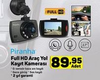 Piranha Full HD Araç Yol Kayıt Kamerası