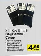 SILK&BLUE Bay Bambu Çorap
