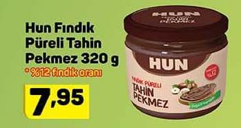 Hun Fındık Püreli Tahin Pekmez 320 g
