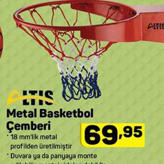 Metal Basketbol Çemberi