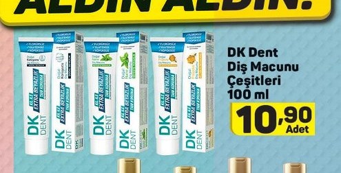 DK Dent Diş Macunu Çeşitleri 100 ml