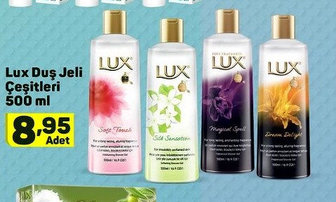 Lux Duş Jeli Çeşitleri
