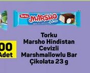 Torku Masho Hindistan Cevizli Marshmallowlu Bar Çikolata