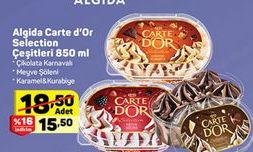 Algida Carte Dor Selection Çeşitleri