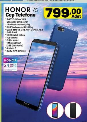 Honor 7s Cep Telefonu