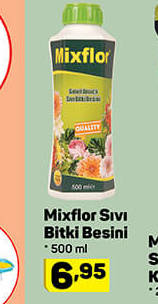 Mixflor Sıvı Bitki Besini