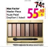 Max Factor Nude Palet
