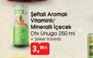 Şeftali Aromalı Vitaminli Mineralli İçecek Dtx Unugo