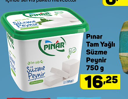 Pınar Tam Yağlı Süzme Peynir