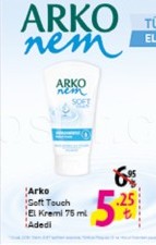 Arko Soft Touch El Kremi 75 ml