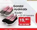 Kadın Gondol Ayakkabı 