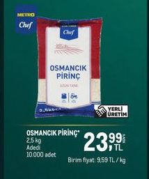 Osmancık Pirinç