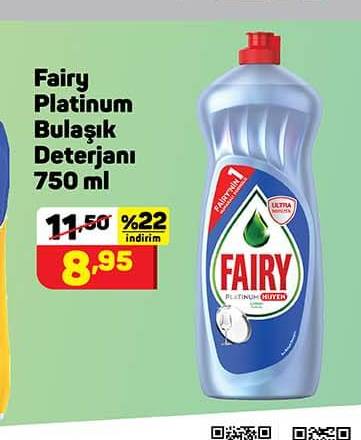 Fairy Platinum Bulaşık Deterjanı