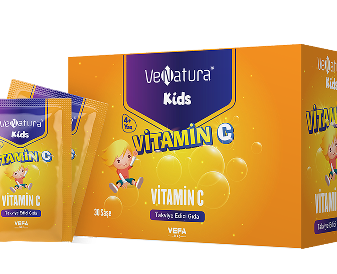 Venatura Kids Vitamin C Şase Takviye Edici Gıda