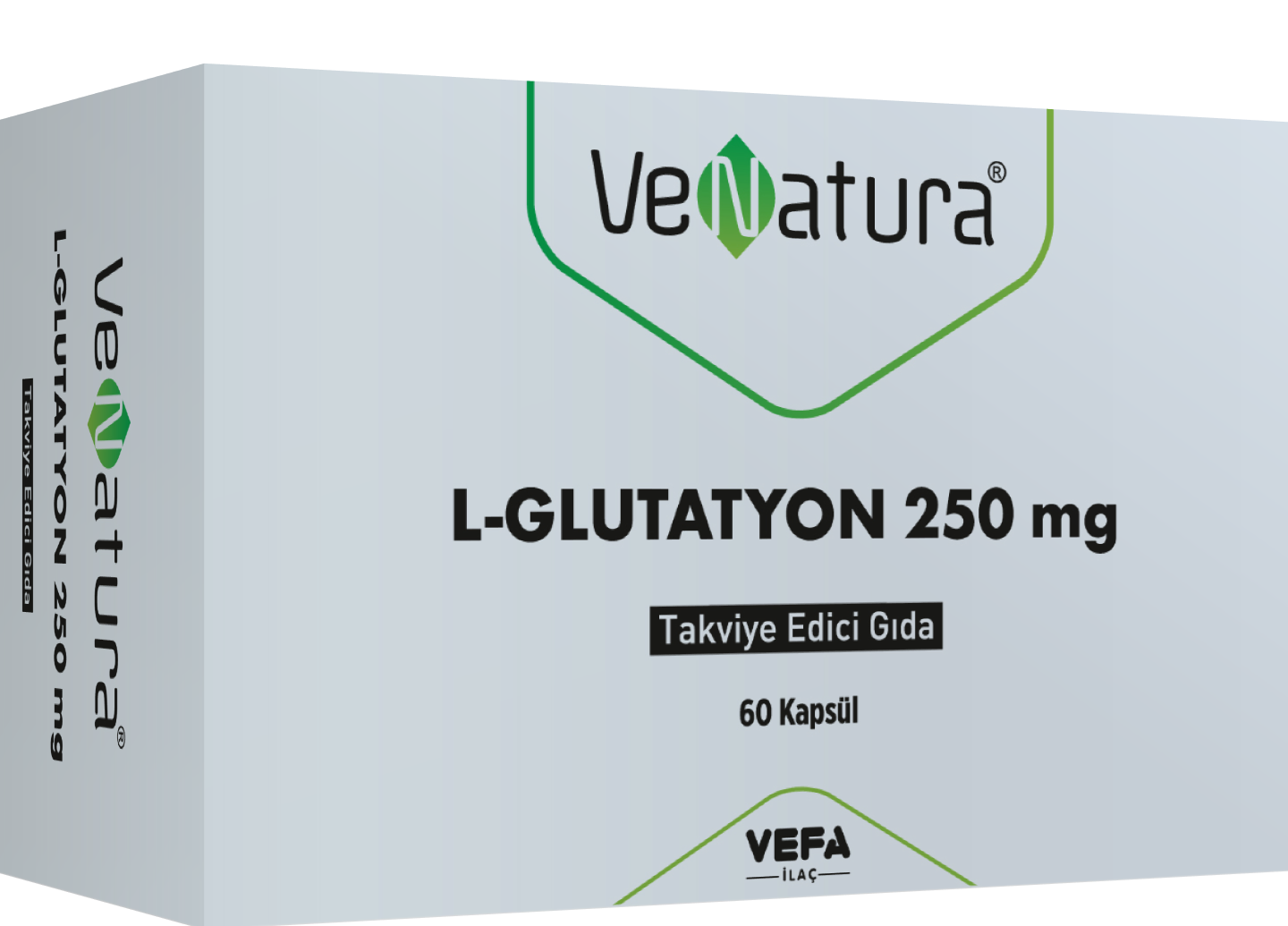 Venatura L-Glutatyon Takviye Edici Gıda 60 Kapsül