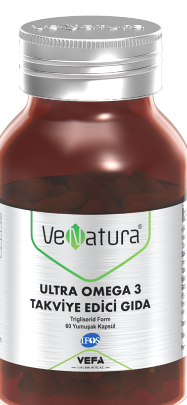 Venatura Ultra Omega 3 Takviye Edici Gıda 30 Kapsül
