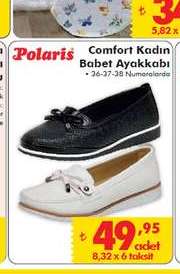 Polaris Komfort Kadın Babet Ayakkabı