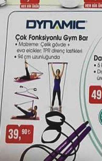 Dynamic Çok Fonksiyonlu Gym Bar