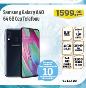Samsung Galaxy A40 64 GB Cep Telefonu
