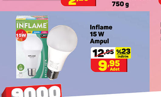 Inflame 15 W Ampul