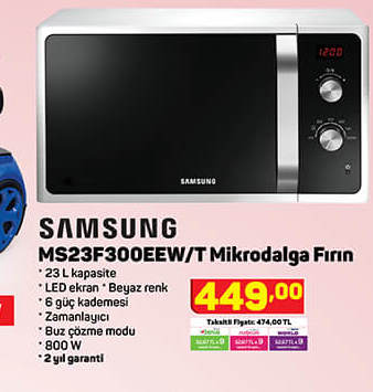 Samsung NS23F300EEW-T Mikrodalga Fırın