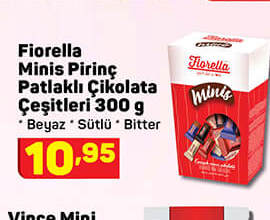 Fiorella Minis Pirinç Patlaklı Çikolata