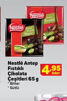 Nestle Antep Fıstıklı Çikolata