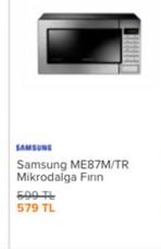 Samsung ME87M/TR Mikrodalga Fırın