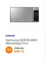 Samsung GE83XX/AND Mikrodalga Fırın
