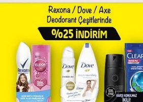 Rexona Dove Axe Deodorant