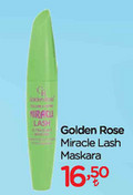 Golden Rose Miracle Lash Maskara