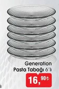 Paşabahçe Generation Pasta Tabağı