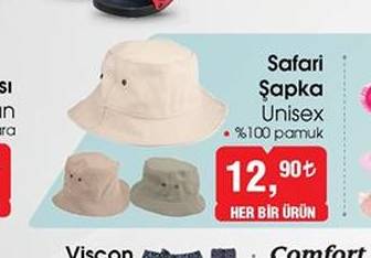 Unisex Safari Şapka