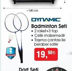 Dynamic Badminton Seti