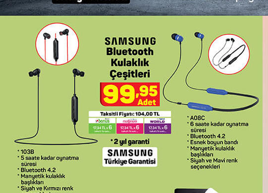 Samsung Bluetooth Kulaklık