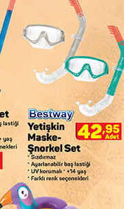 Bestway Yetişkin Maske Şnorkel Seti