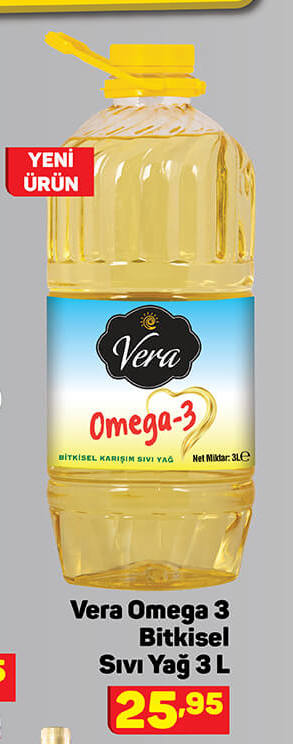 Vera Omega 3 Bitkisel Sıvı yağ