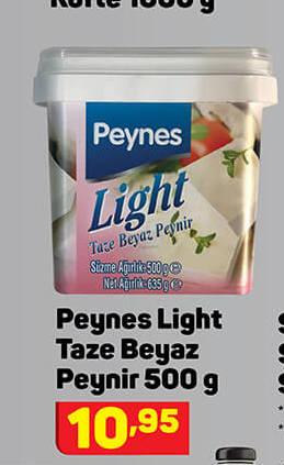 Peynes Light Taze Beyaz Peynir