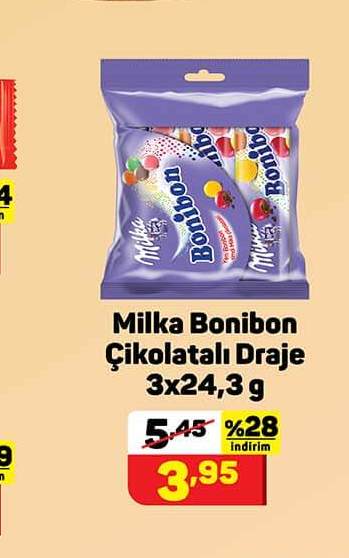Milka Bonibon Çikolatalı Draje