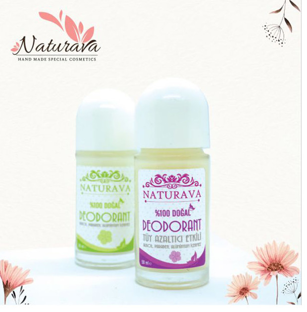 Naturava Doğal Kozmetik Tüy Azaltıcı Etkili Doğal Deodorant