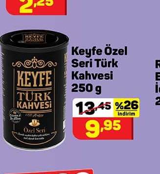Keyfe Özel Seri Türk Kahvesi