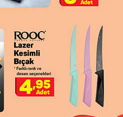 Rooc Kesimli Bıçak