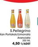 S.Pellegrino Kan Portakal/Limon/Mandalina