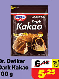Dr Oetker Dark Kakao