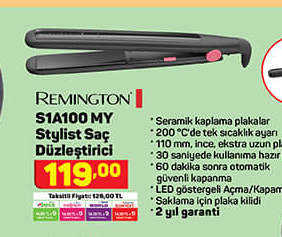 Remington S1A100 My Stilist Saç Düzleştirici