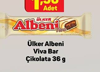 Ülker Albeni Viva Bar Çikolata
